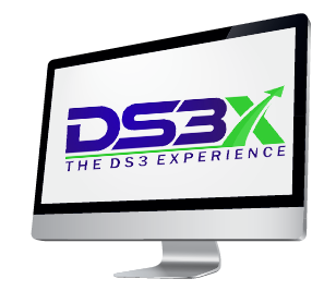 Computer Screen With Ds3 Logo